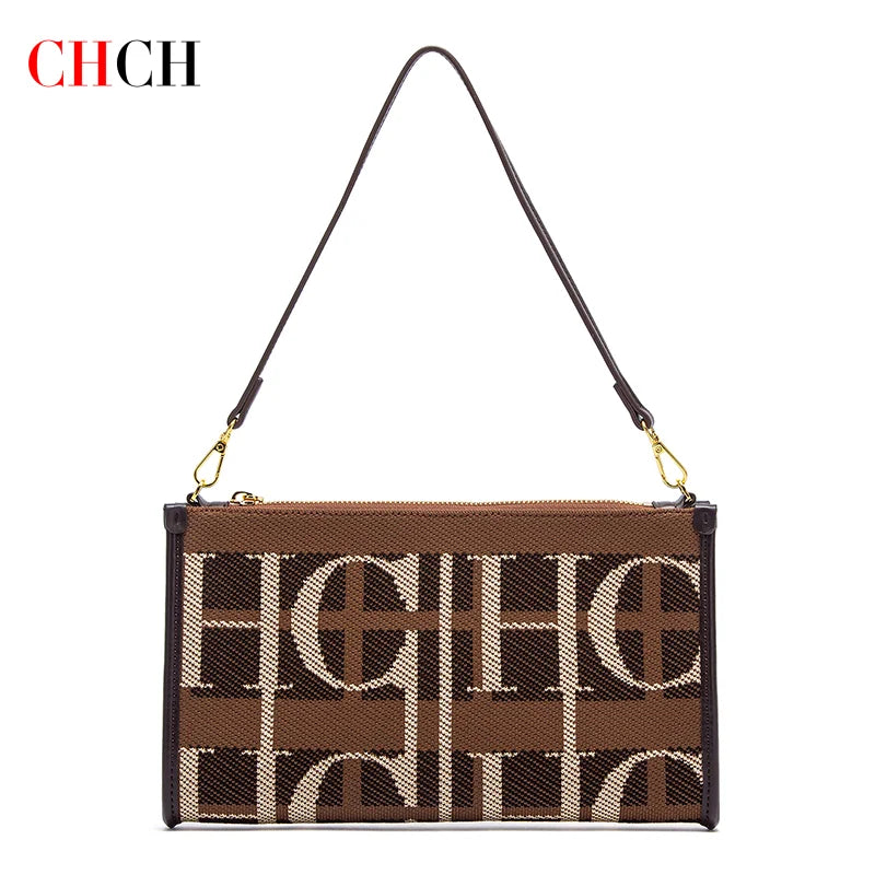 CHCH Women's Handbag 2025 New Simple Envelope Bag Summer Commuter Wallet