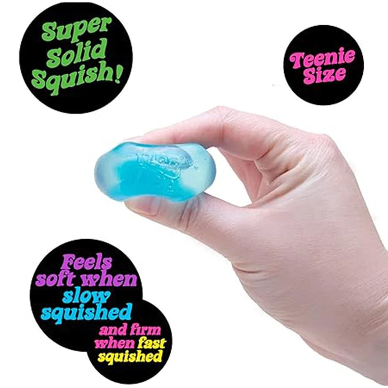 DC Schylling Needoh Nice Sensory Squeezing Toy Cube for Stress relief and Fingertip Release Toy for Pinching and Playing