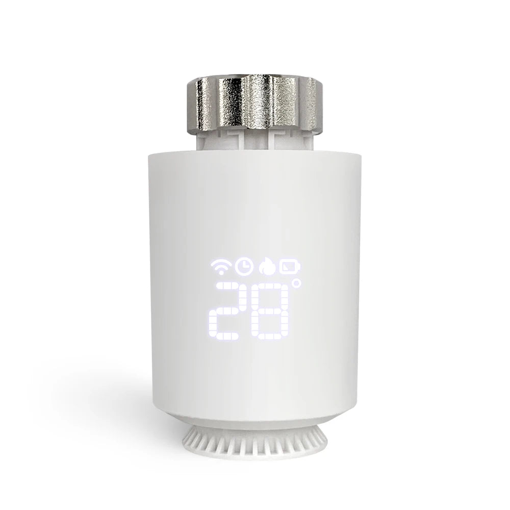 Tuya Smart ZigBee 3.0 TRV Radiator Actuator Valve Thermostatic Radiator Valve Temperature Controller Support Alexa Google Home