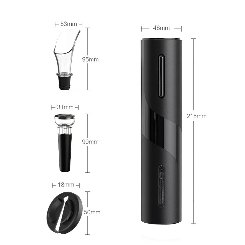 Electric Bottle Opener for Red Wine Foil Cutter Automatic Red Wine Openers Jar Opener Kitchen Accessories Gadgets Bottle Opener