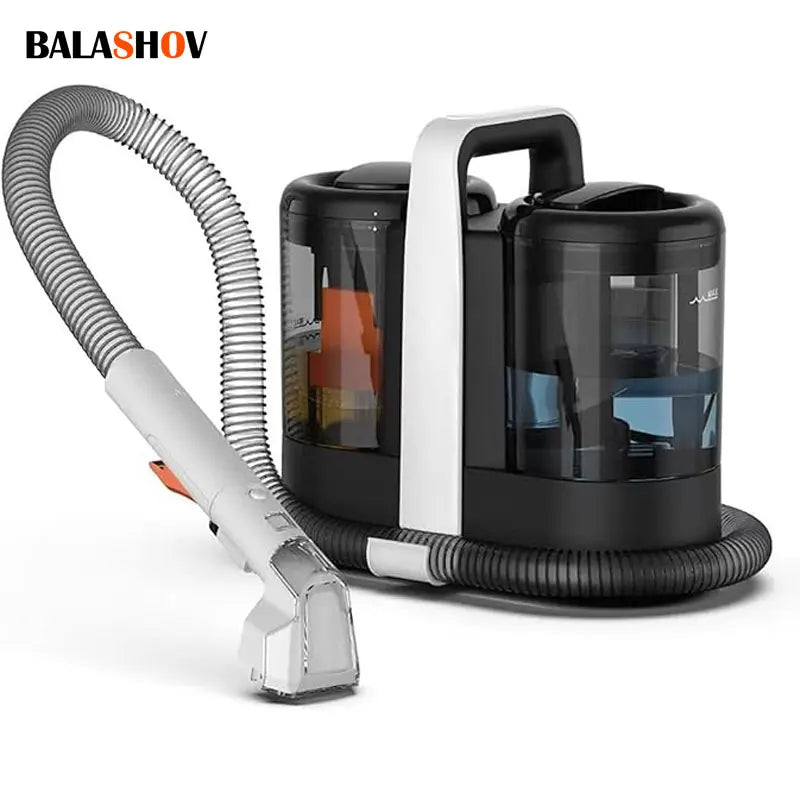 600W Wired Carpet Cleaner Sofa Cleaner Deep Clean High Power Household Spray Suction Cleaning Machine for Floor Pets Living Room