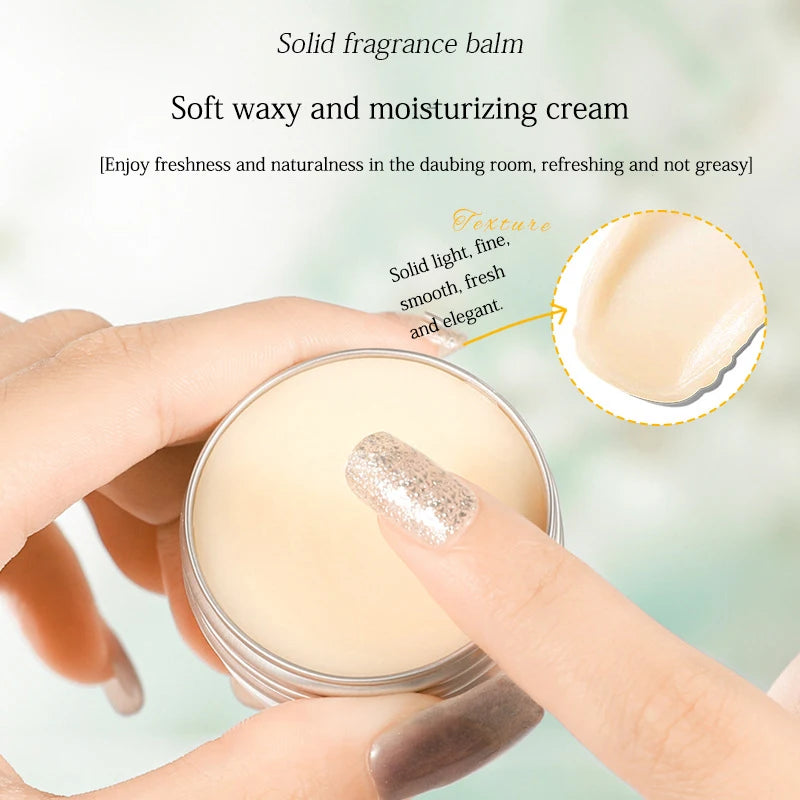 Solid Perfume 12g Long-lasting Fragrance Ladies Luxurious Solid Perfume Portable Perfume Mud,Valentine's Day Gifts Ancient Style