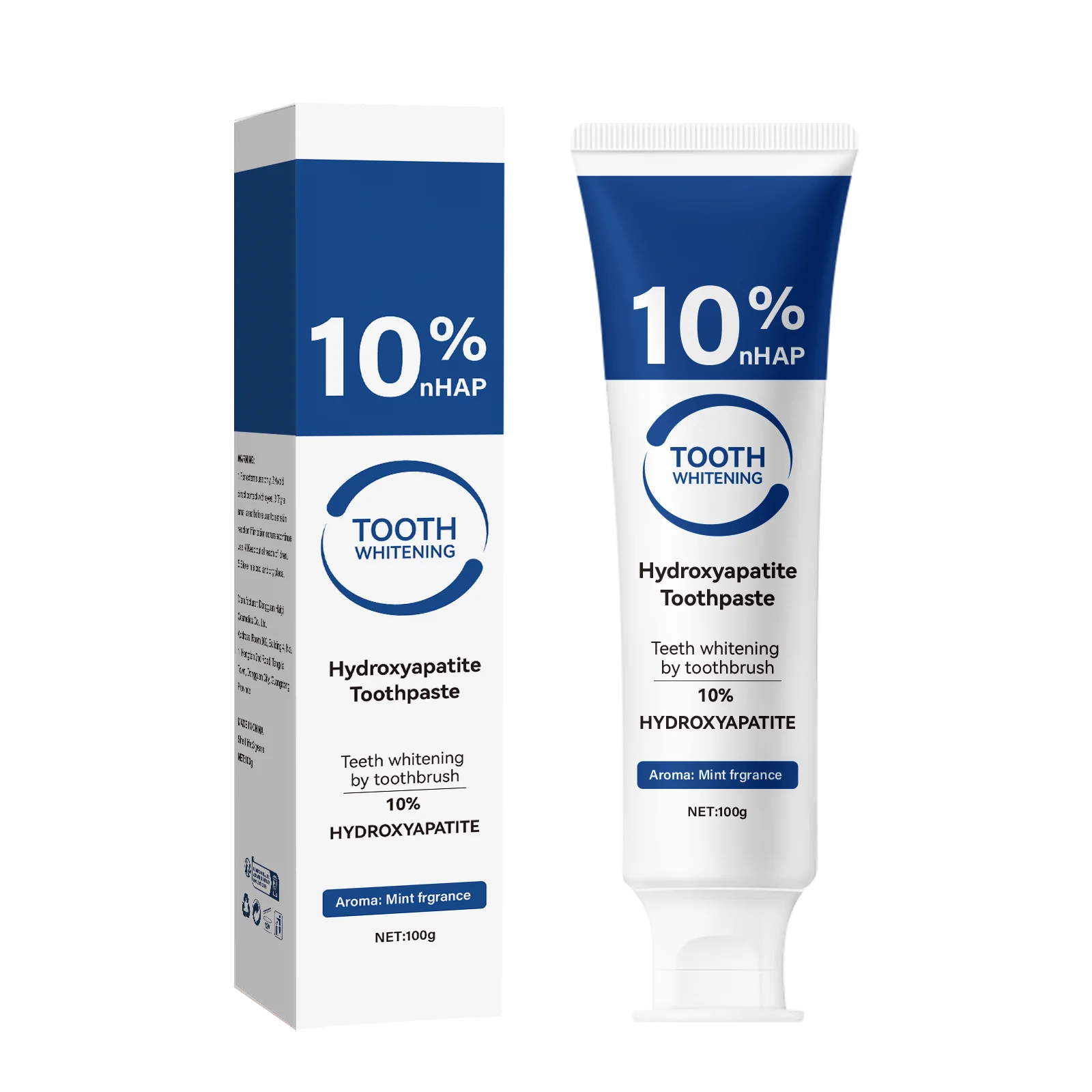 Nano Hydroxyapatite Toothpaste Remover Coffee Tea Stain Improve Bad Breath Prevent Caries Teeth Whitening Toothpaste Products