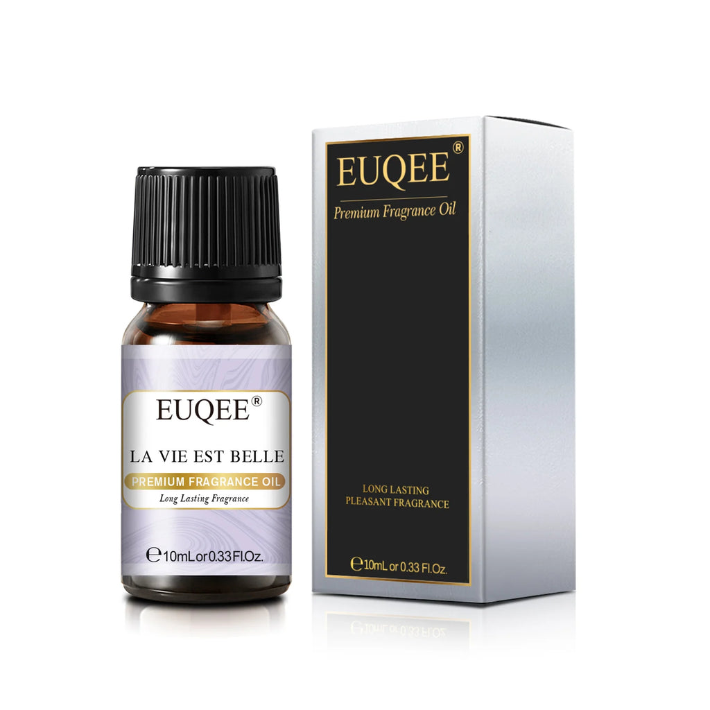 EUQEE 10ML Aromatherapy Oil for Humidifier Diffuser Chocolate Coconut Vanilla Bubble Gum Sea Breeze Marshmallow Fragrance Oil