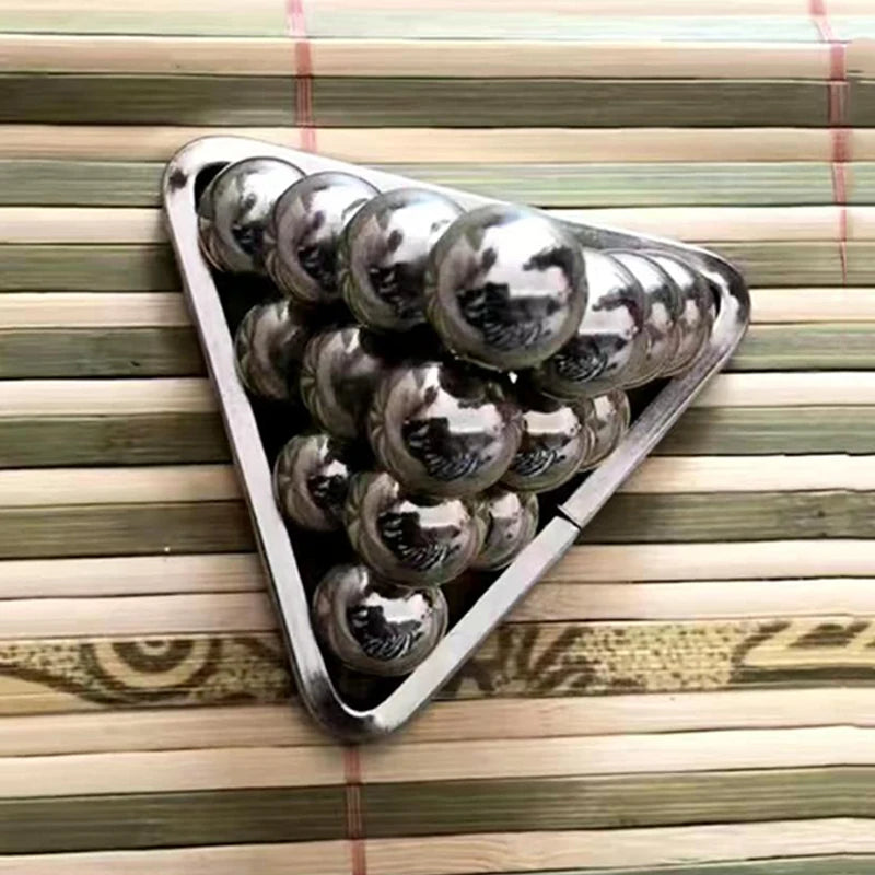 Pyramid Puzzle Metal Brain Teasers for Kids Adults IQ Logic Test Disentanglement Educational Toys Mind Challenge Games