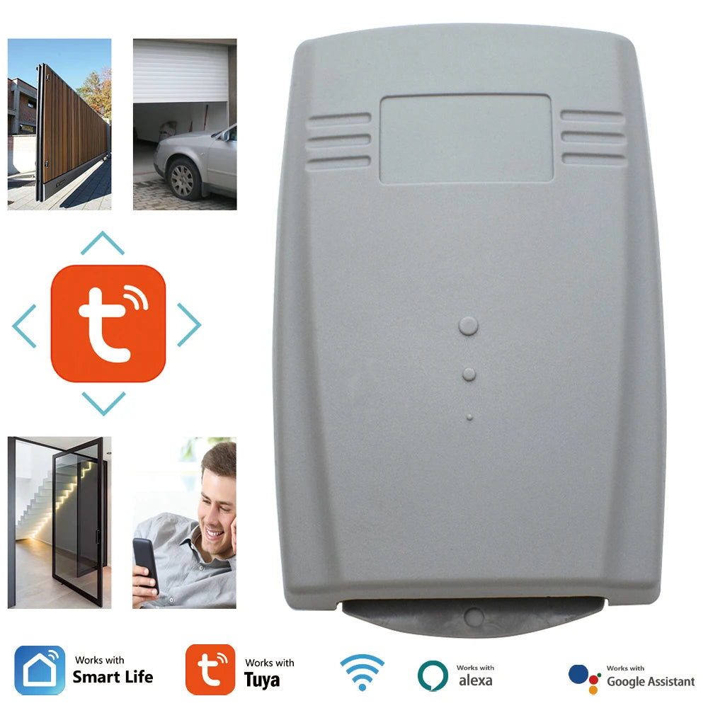 433.92 MHz Tuya WIFI Receiver 433MHz Gate Switch Controller AC DC 9-30V 12V 24V 85-250V 220V Garage Door Smart Switch Module