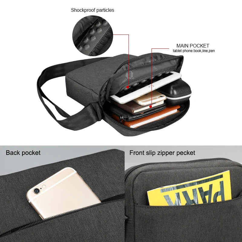 Tigernu New Men Messenger Bag High Quality Waterproof Shoulder Bag For Men Business Travel Crossbody Bag Male Mini Bag