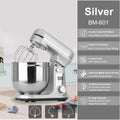 BioloMix 6-speed Kitchen Food Stand Mixer 1200W DC Quiet Motor  6L Stainless Steel Bowl with Cream Egg Whisk Whip Dough Kneader