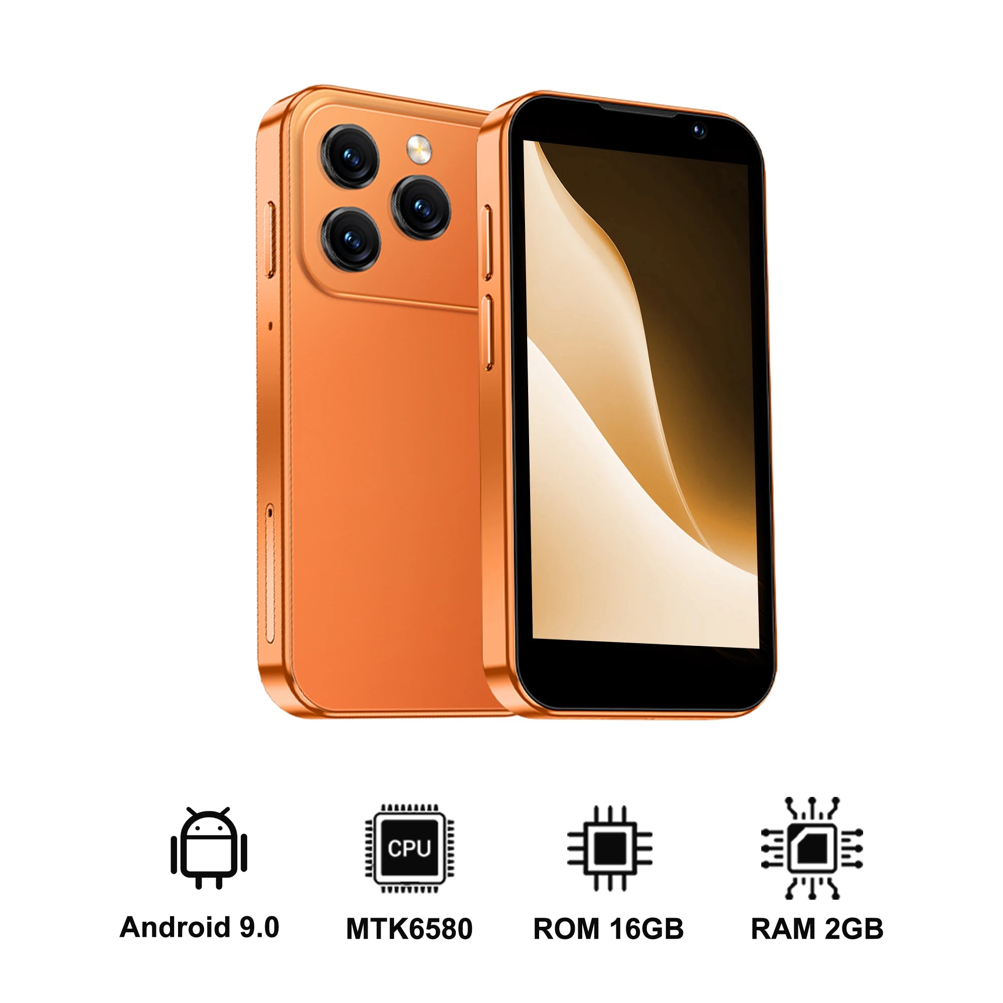 SERVO 17SE mini Smartphone Android 9.0 2GB+16GB Dual SIM 3.0'' Screen Play Store WhatsAPP GPS WiFi 3G WCDMA Small mobile phones