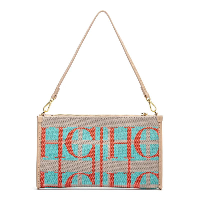 CHCH Women's Handbag 2025 New Simple Envelope Bag Summer Commuter Wallet