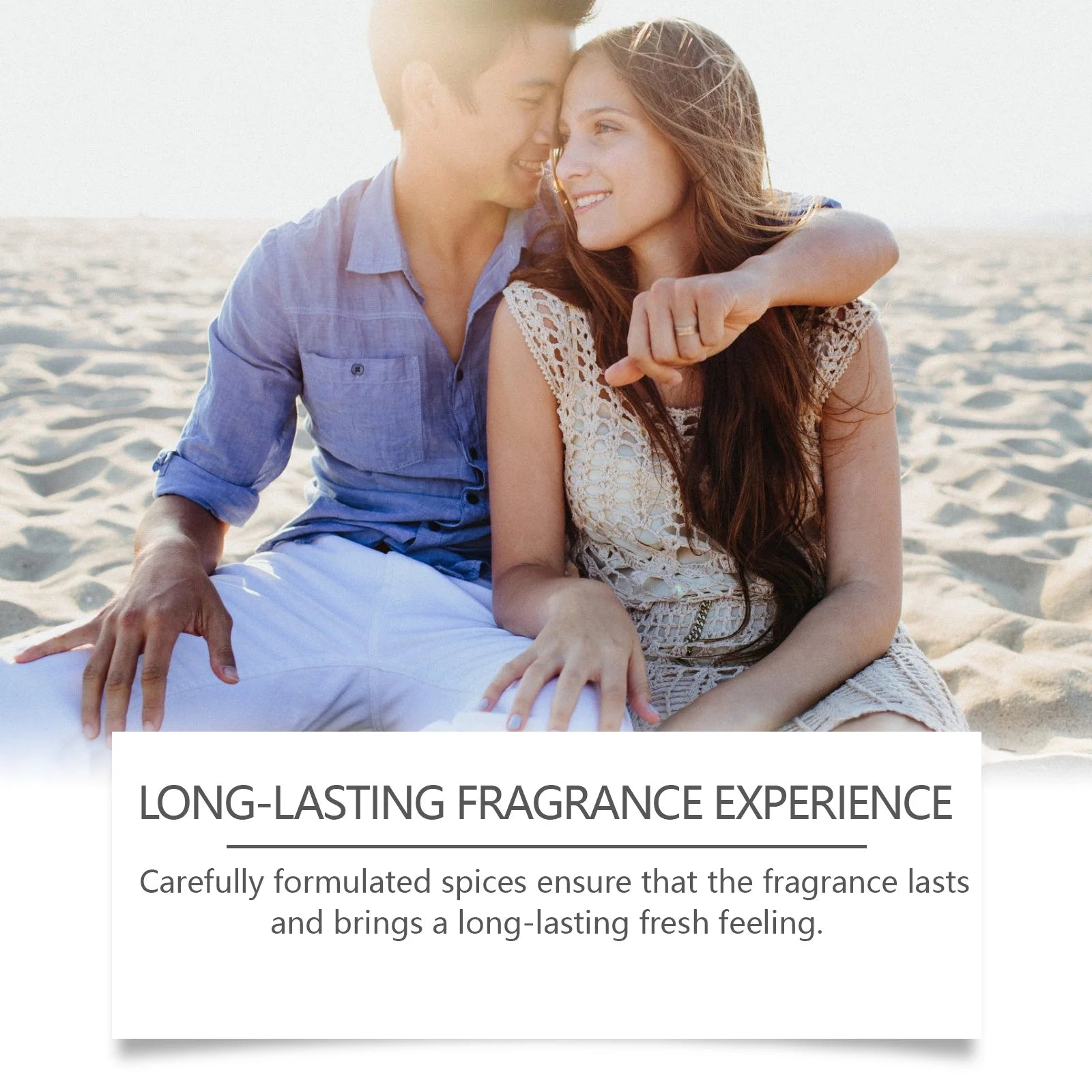 50ml Unisex Charm Perfume Small Crowd Wooden Fragrance Daily Dating Natural, Fresh, Lasting, Elegant and Charming Perfume