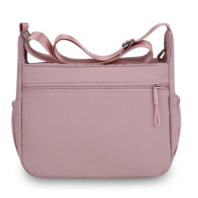 Crossbody Shoulder Bag for Ladies, Waterproof Multi Pocket Messenger Purse for Daily Commute Outdoor Casual Travel