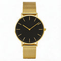 Top Brand Luxury Watches Women Fashion Stainless Steel Mesh Belt Quartz Wristwatch Simple Casual Ladies Clock Gift Montre Femme