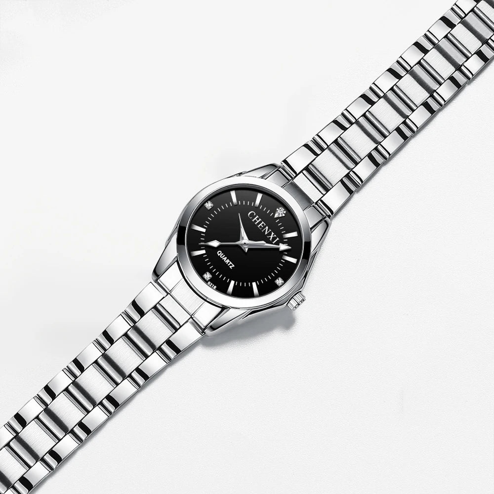 CHENXI Elegant Women Watch Luxury Ladies Fashion Brand Wristwatch Quartz Movement Stainless Steel Gift for Female Girlfriend
