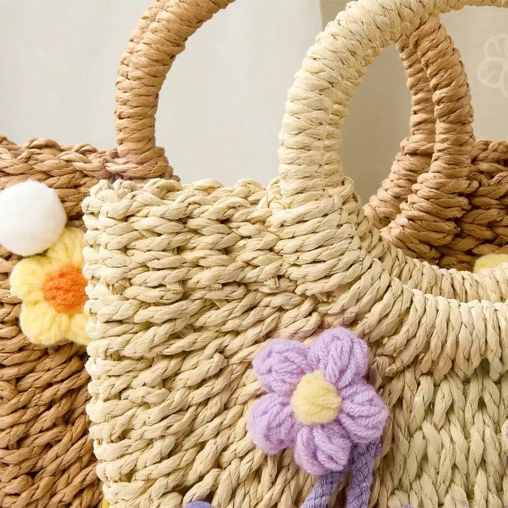 Personalized Straw Bridesmaid Handbag_bridesmaid Beach Bag_bachelorette Party Gift Bag_custom Hand-held Gift Basket_bridesmaid