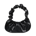 Fashion Pleated Handlebags for Women PU Cloud Bags Leisure Armpit Bag Shopping Shoulder Bags Dumpling Handbag Female Hand Bags
