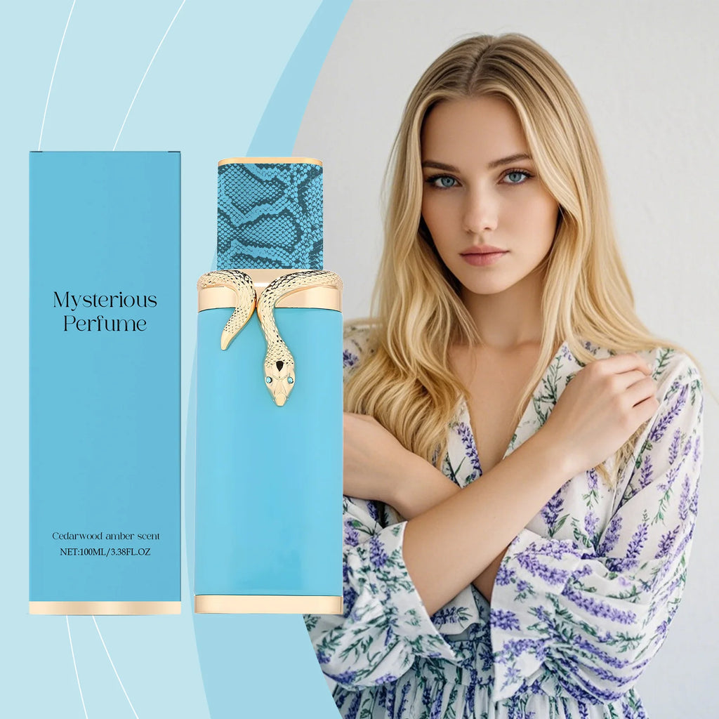 Cedar Amber Oriental Woody Fragrance – Natural Fresh & Delicate Scent, Long-Lasting, Portable Perfume for Romantic Dates