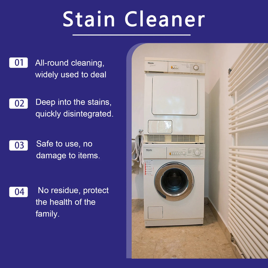 Household Stain Cleaner Professional Strength Remover Gel Multi-purpose Mildew Repellent Gel for Washing machine Toilet