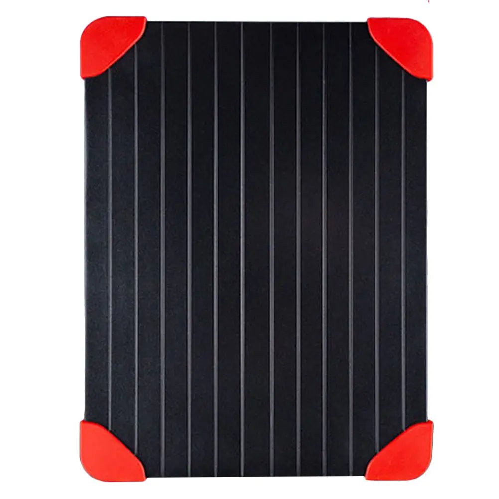 1Pcs Heavy Duty Square Defrosting Tray Thick Aluminum Defrost Plate for Quick Thawing Food Home Kitchen Supply Thawing