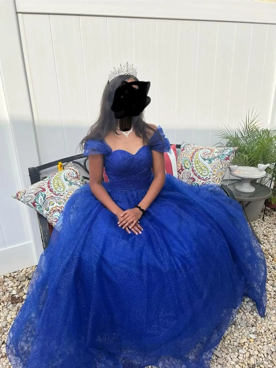 Luxury Dress Sparkly Tulle Prom Dress 2026 Off The Shoulder Formal Dresses for Women Glitter A Line Long Ball Gown Party Dress