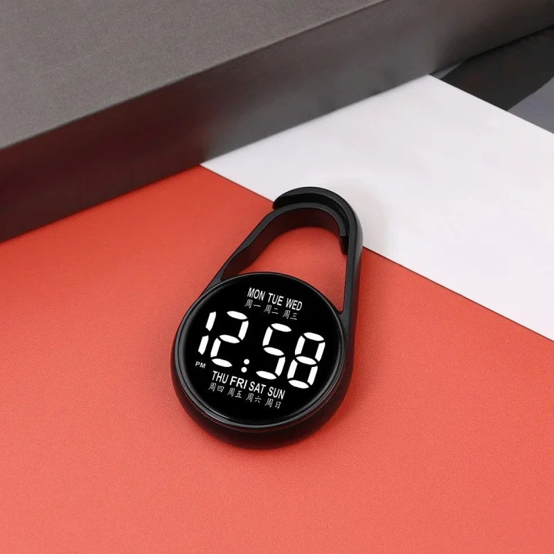 LED electronic hanging watch night light digital electronic hanging watch pocket watch