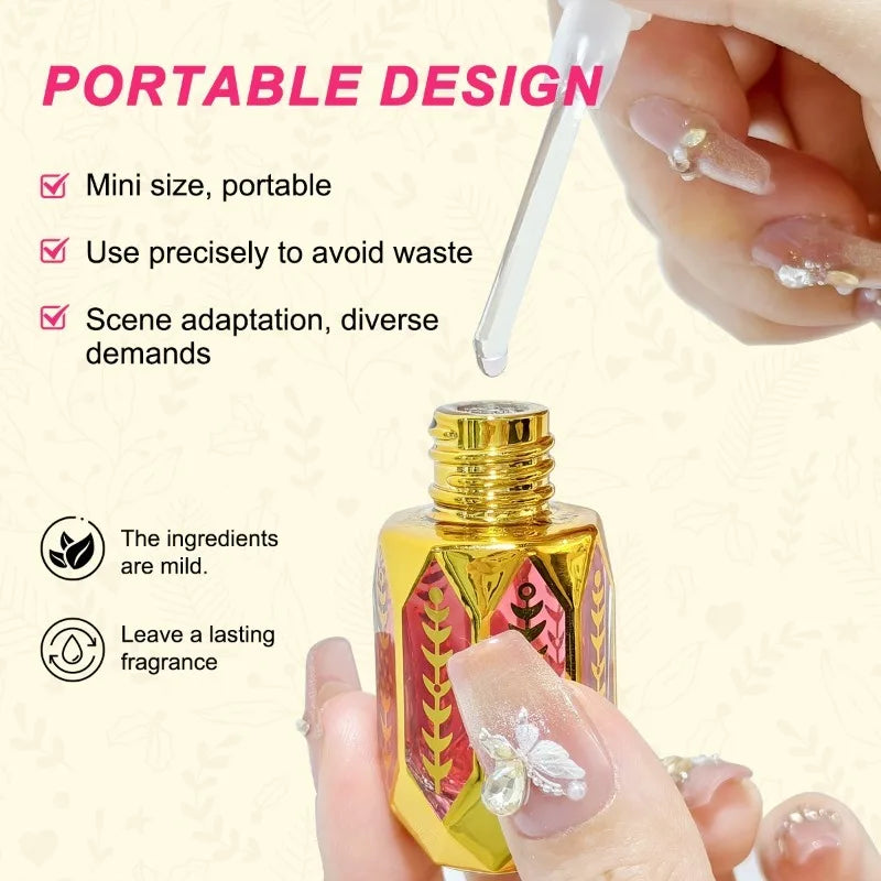 10ML Arabian Perfume Middle East Thick Fragrance Oil Covering Body Odor Eau De Parfum Long Lasting Portable Dropper perfumes