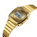 Skmei Women Bracelet Dress Watches Luxury Brand Stainless Steel Strap Fashion Waterproof Digital Chronograph Wristwatch