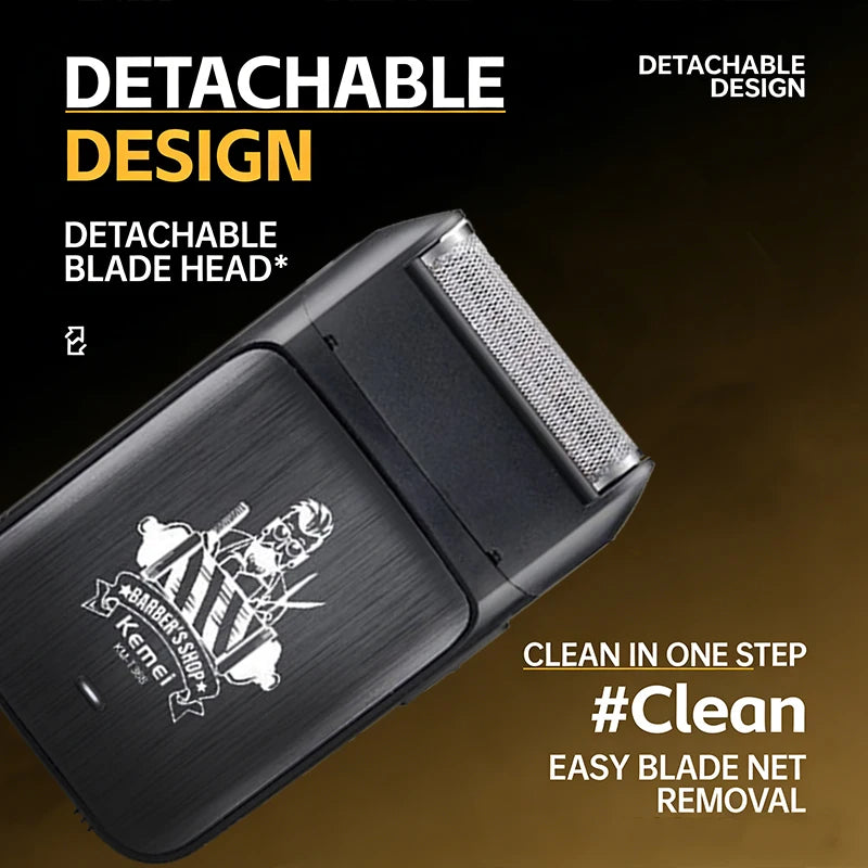 Kemei KM-2299 KM-T366 2 in 1 Professional Hair Clipper Set for Men Electric Oil Head Hair Trimmer Shear Carving Pusher Razor