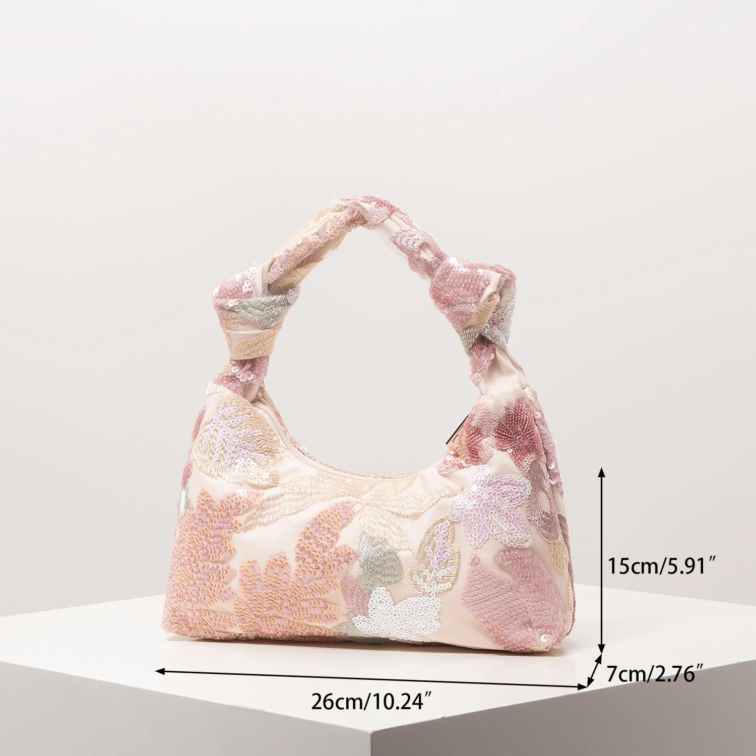 Bolsos Para Mujer,Sequin Bag,Floral Pop,Embroidery Bag,Gala Night,Party Outfits,Wedding Items,Elegante,Gifts,Random Pattern