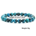 6/8/10/12mm Premium Beaded Bracelet Men Women Natural Blue Tiger Eyes Stone 4 Sizes Elastic Bangles Meditation Healing Jewelry