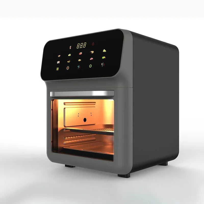 Air fry household multifunctional large-capacity electric oven touch-screen visual electric fryer 66