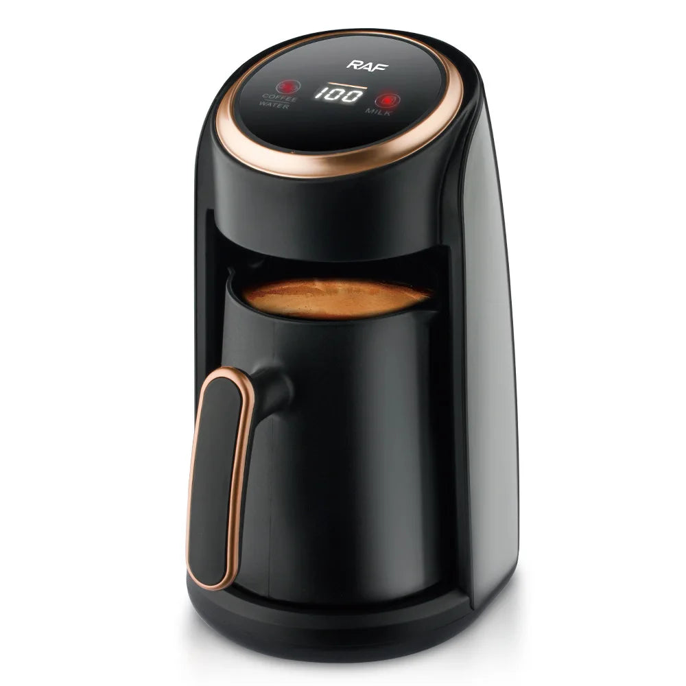 Automatic Turkish Coffee Machine Cordless Electric Pot Portable Travel 600W Coffee Maker 220V 66