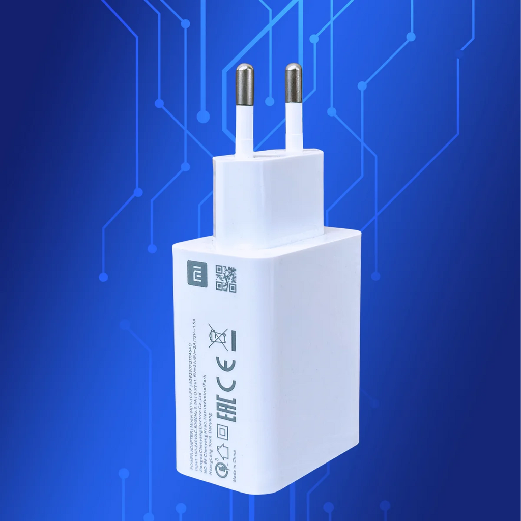 Original Xiaomi 18W Charger Fast Charge QC 3.0 EU Adapter For Redmi 12 10C 13R 12R Note 8 Pro 9 9T Poco M3 C40 Usb Type C Cable