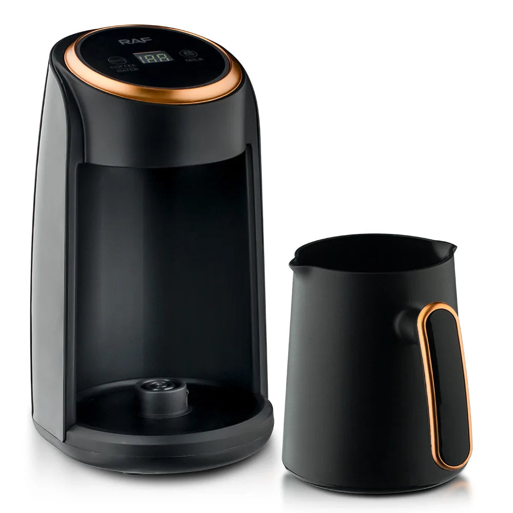 Automatic Turkish Coffee Machine Cordless Electric Pot Portable Travel 600W Coffee Maker 220V 66