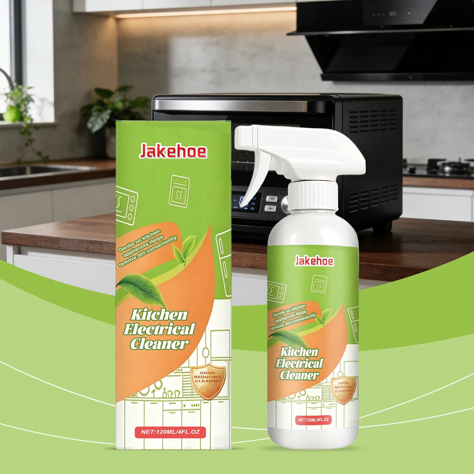 Surface-Safe Household Appliance Cleaner - Mild Cleaning for Shine & Freshness, All-Appliance Compatible, Daily-Use