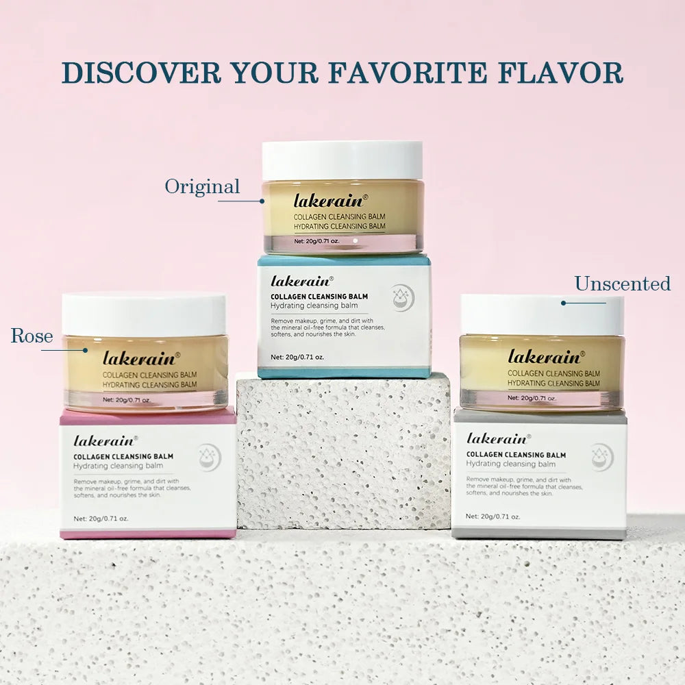 Rose Flavor Makeup Remover Ultra Nourishing Care Cream Makeup Remover Mild Non-irritating Moisturizing Non-greasy Cleansing Balm