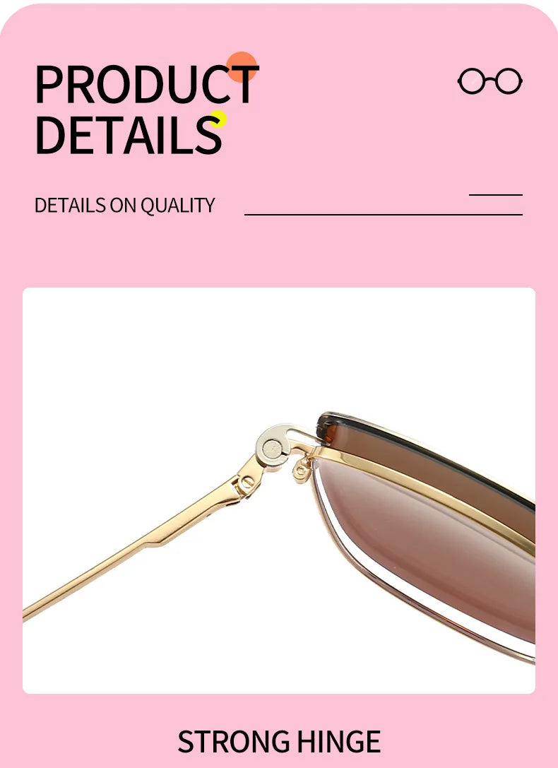 JMISUS Cat Eye Prescription Glasses Woman High-Quality Metal Clip on Polarized Sunglasses Blue Light Filter Optical Eyewear