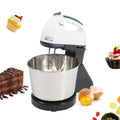 7-Speed Handheld Stand Mixer 350W 1.7L Stainless Steel Bowl for Whipping Baking Cooking Kitchen Electric Mixer for Egg Cream