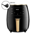 6L Air Fryer Multi-functional Intelligent Touch Screen Oven Large Capacity Electro Mechanical  Deep Fryer for Home  Airfryer 66