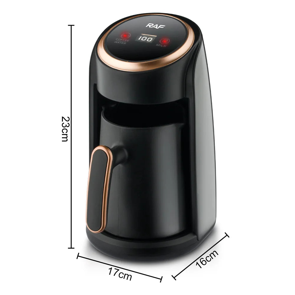 Automatic Turkish Coffee Machine Cordless Electric Pot Portable Travel 600W Coffee Maker 220V 66