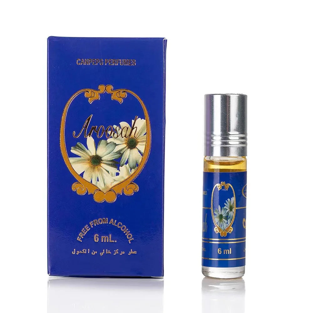 Swiss Arabian Dubai Oil Perfume Long Lasting Concentrated Perfume Rollerball for Unisex 6 ML/0.20 oz