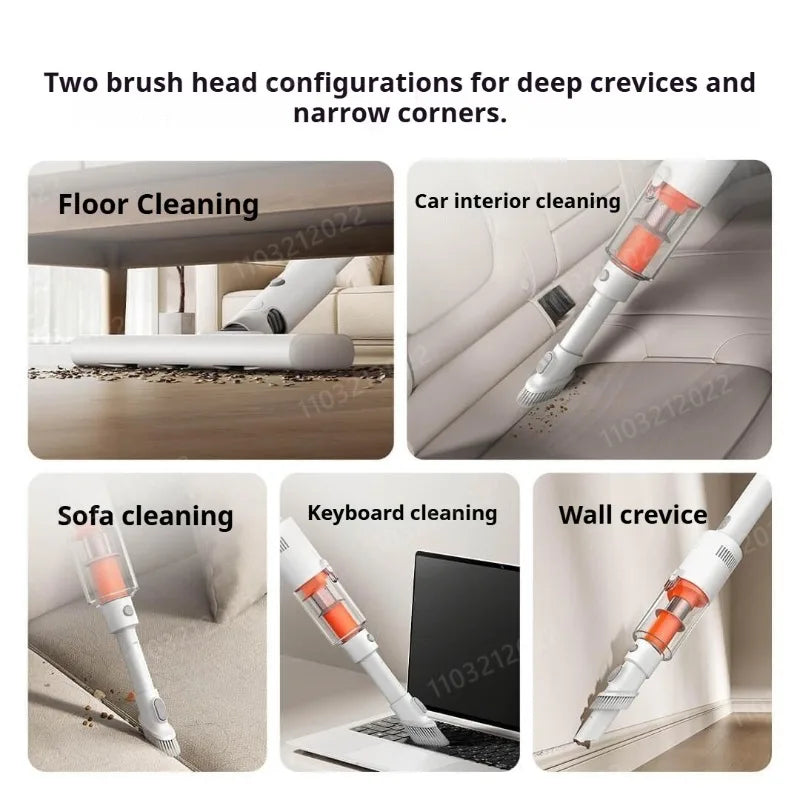 Xiaomi Lightweight Vacuum Cleaner 22000PA Handheld Car Vacuum Cleaner Cordless Dust Catcher Collector Cyclone Suction Home Tool