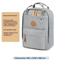 Lightweight and more flexible canvas backpack, suitable for students and women to use laptops, suitable for leisure and vacation