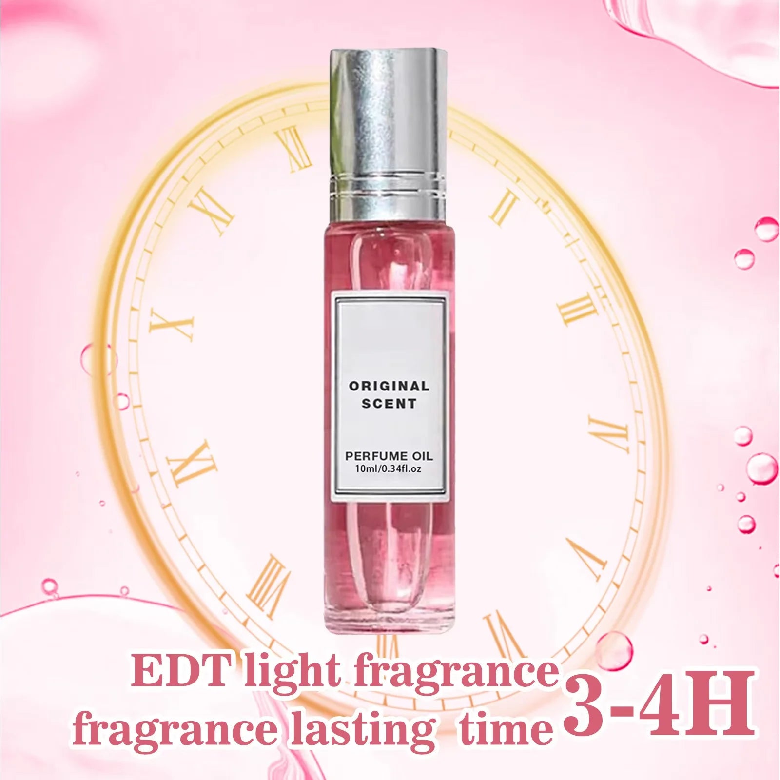 Women's perfume, long-lasting scent, natural freshness, niche light fragrance, portable and easy to carry - suitable for daily u