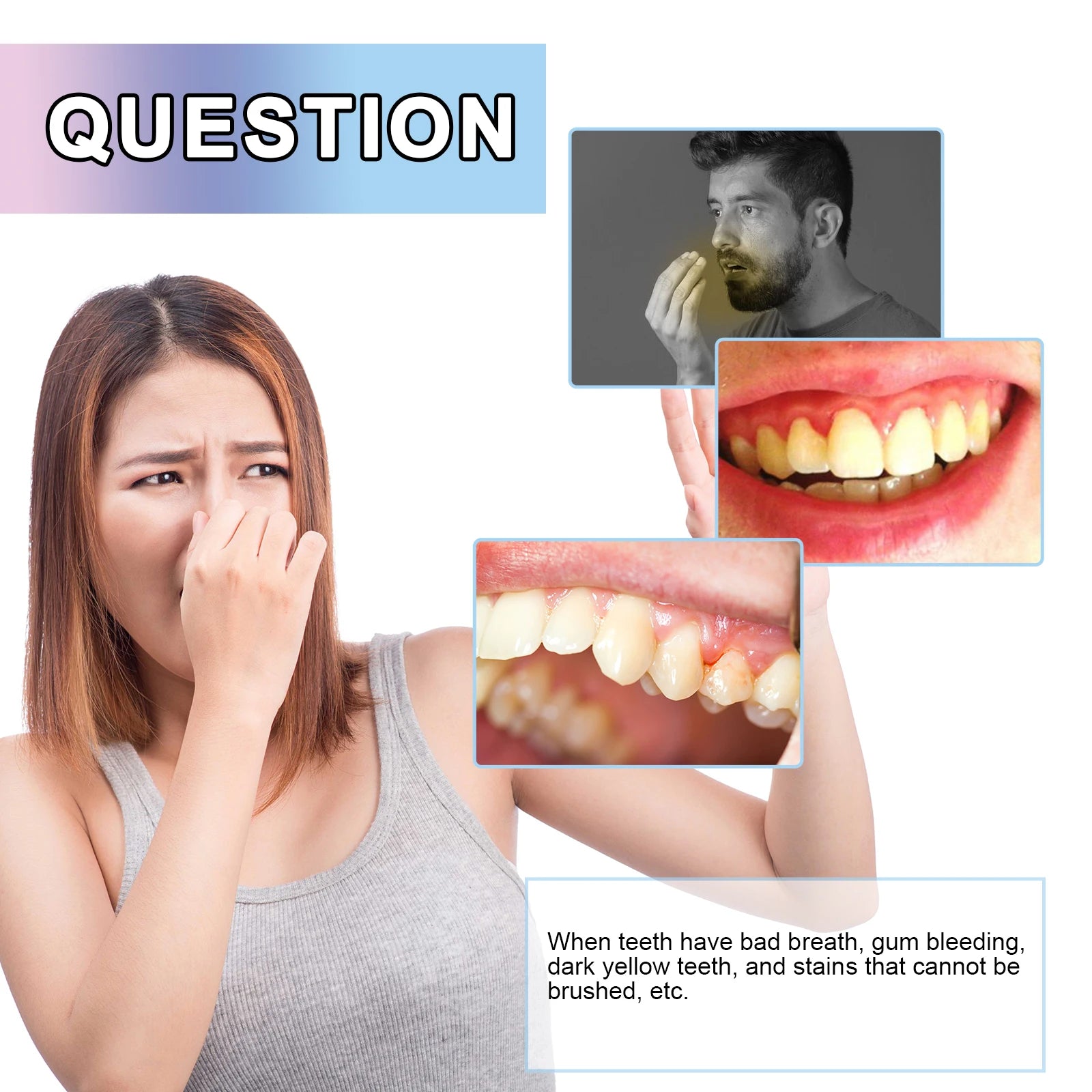 Niacinamide Stain-Removing Toothpaste Effectively Removes Yellow Teeth Plaque Long-Lasting Fresh Breath Niacinamide toothpaste