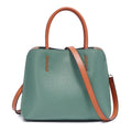 Zency Women's Genuine Leather Shopper Bag Designer Shoulder Bags Handbag Large Bucket Bag Tote Cross body 2024 Bolso De Mujer