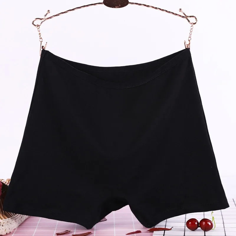 Woman Plus Size Panties Cotton Boxer Shorts Big Size Underwear Safety Pants