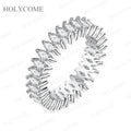 Marquise Cut Custom Moissanite Ring 2x4mm D Color VVS1 Wholesale Price For Ladies Girls Wedding Birthday Party Jewelry Presents
