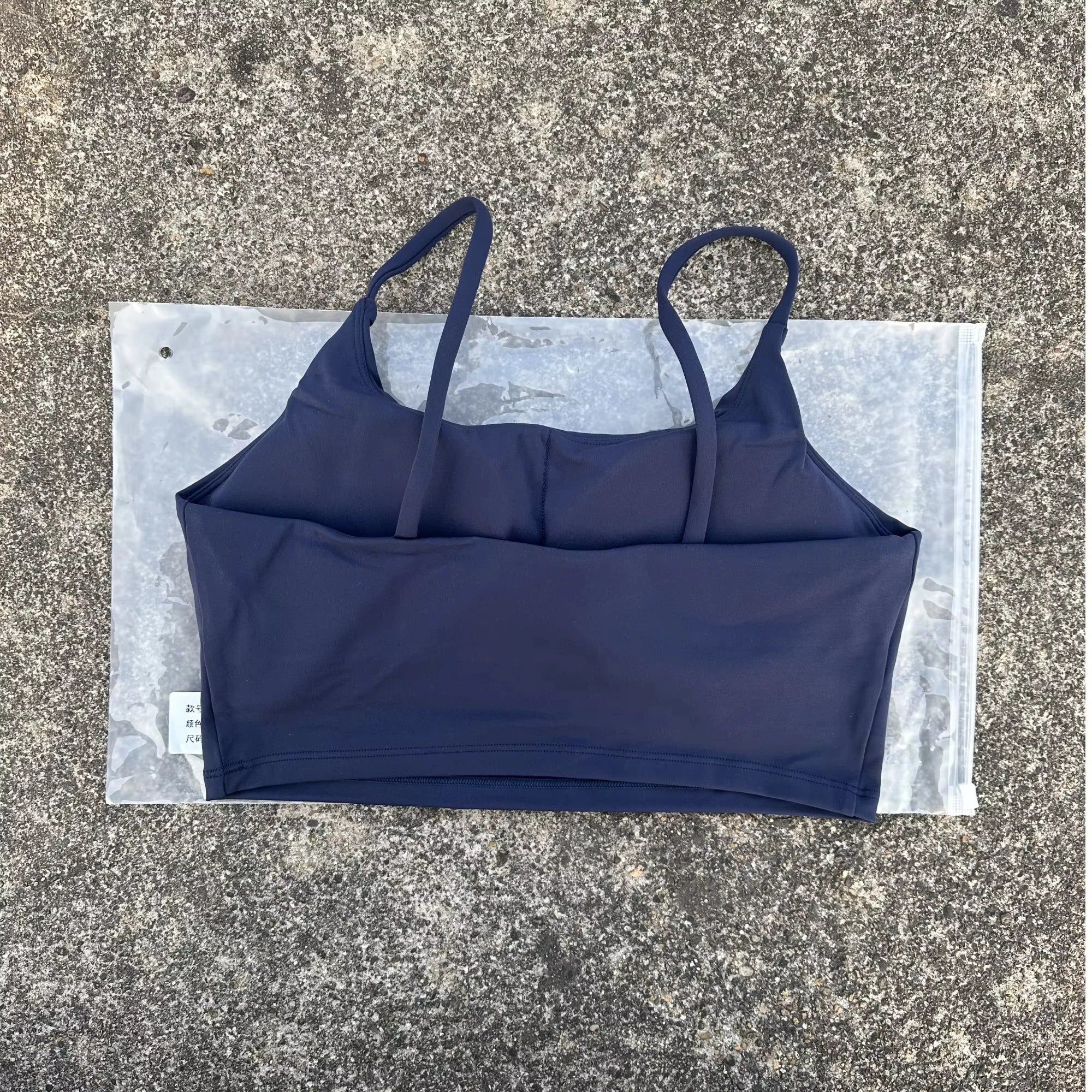 Solid Color Tight Fitness Women Sport Bra Spaghetti Strap Gym Yoga Bra Athletic Underwear Soft Top Workout Train With Chest Pad