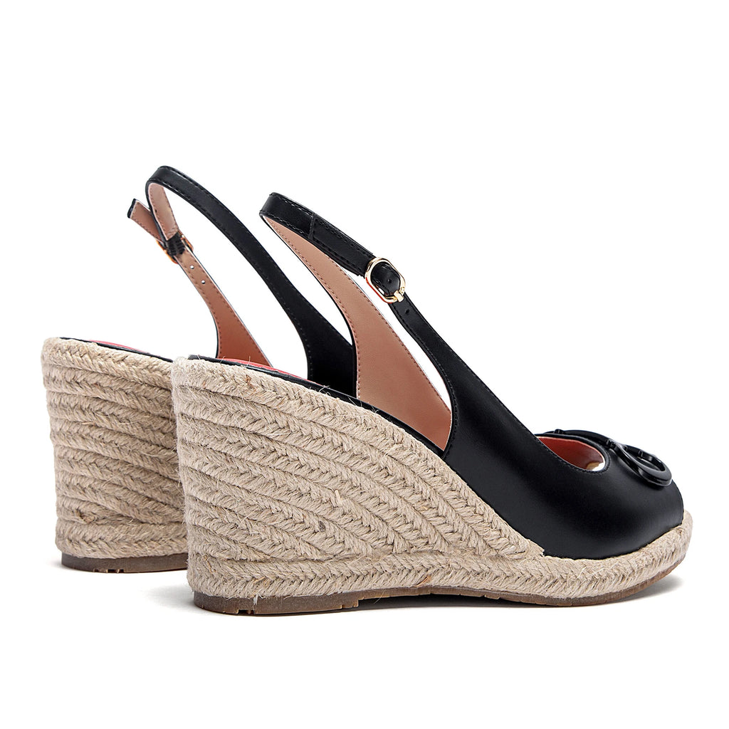 CHCH Women's Sandals Summer New Wedge Fish Mouth High Heel Open Toe Platform Summer Formal Shoes 8.5cm
